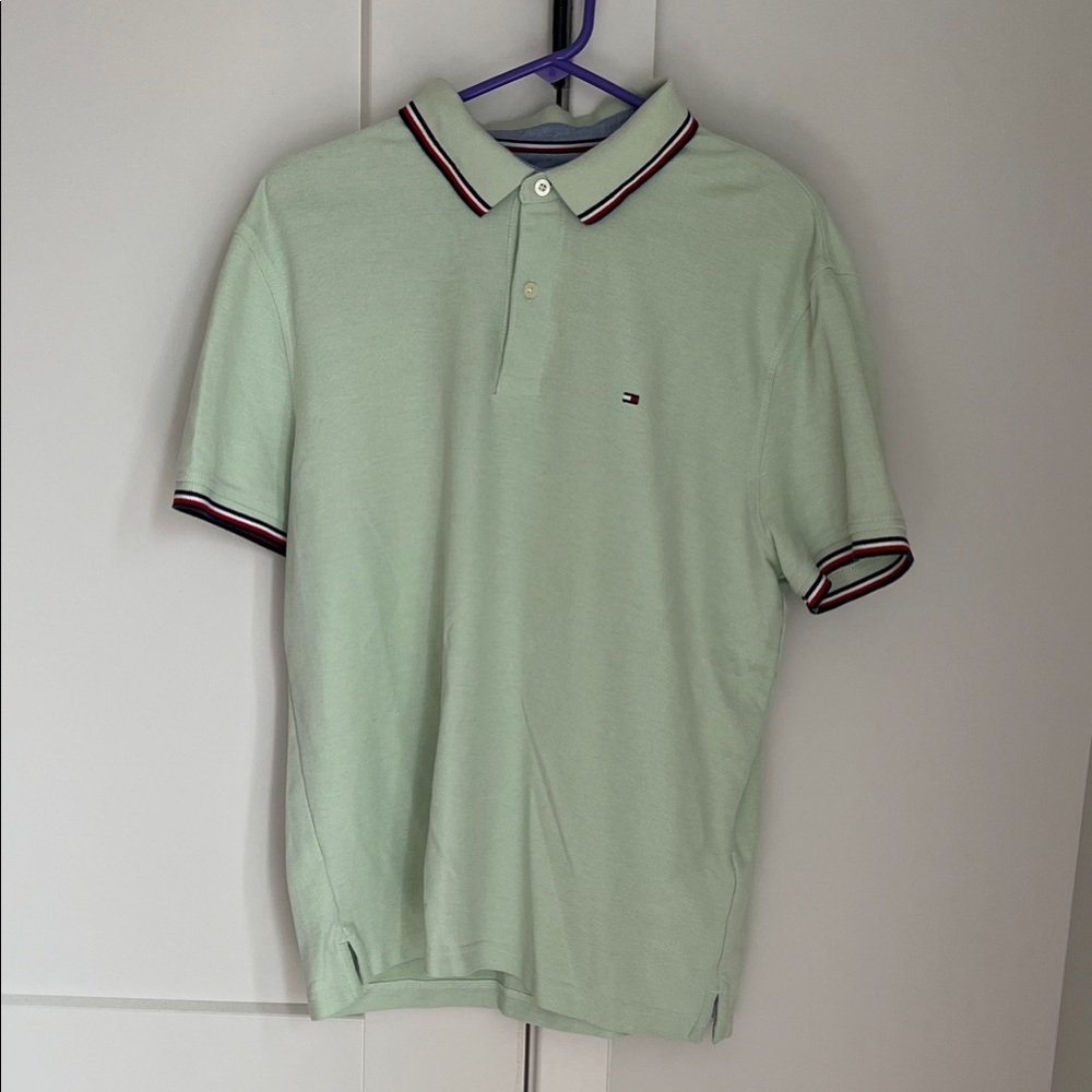 Tommy Hilfiger Men's Mint Polo Shirt
